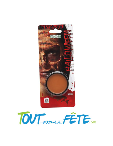 Maquillage chair pour effet de plaies ou de brulures