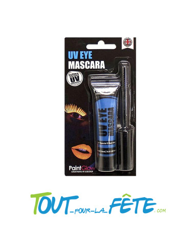Tube maquillage mascara fluo / UV