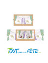 Carte 3D "Félicitation pour votre mariage"