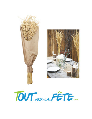 Bouquet avoine naturel 70 cm