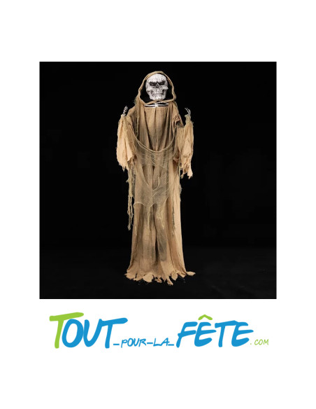 Automate / animatronic squelette animée sonore et lumineux 183cm