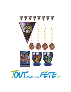 Lot de 7 décorations Harry Potter 2