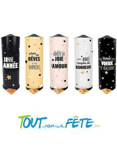 Bombe de table de cotillons nouvel an 5 modèles 2