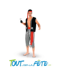 Déguisement de pirate taille adulte 2