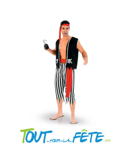 Déguisement de pirate taille adulte