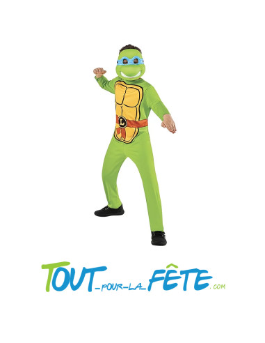 Déguisement Tortue ninja Leonardo taille enfant