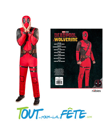 Déguisement Deadpool taille adulte