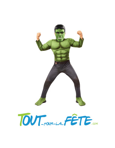 Déguisement Hulk ( Avengers ) taille enfant