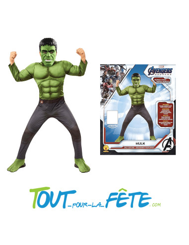 Déguisement Hulk ( Avengers ) taille enfant