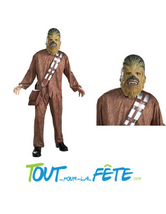 Déguisement Star wars Chewbacca adulte 2