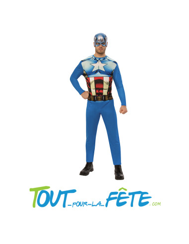 Déguisement Capitaine América adulte