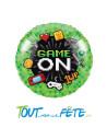 Ballon aluminium Jeux vidéo 45cm
