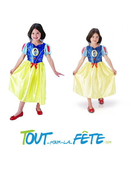 Déguisement blanche neige taille enfant