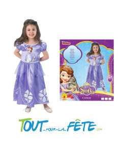 Déguisement de princesse Sofia lilas taille enfant 2