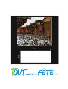 Tenture 80 cm x 25m de couleur 2