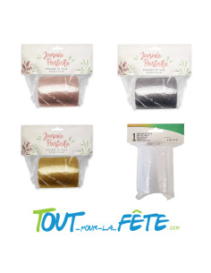 Rouleau de Tulle 8 cm x 20 m plusieurs couleurs