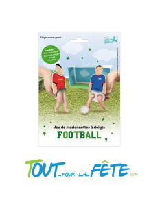 Jeu de marionnettes à doigts football