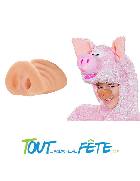 Nez de cochon avec élastique