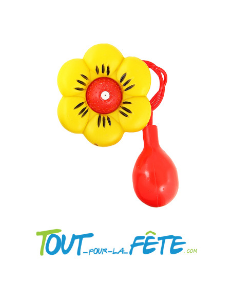 Maxi fleur de clown avec jet d'eau