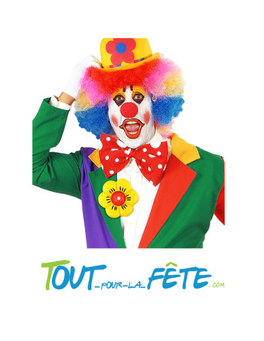 Maxi fleur de clown avec jet d'eau