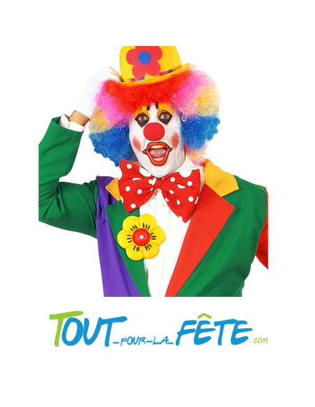 Maxi fleur de clown avec jet d'eau