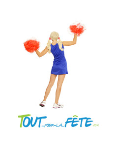 Déguisement de Cheerleader PomPom girl adulte 2