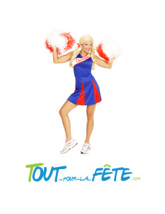 Déguisement de Cheerleader PomPom girl adulte