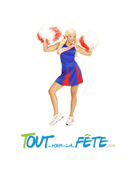 Déguisement de Cheerleader PomPom girl adulte
