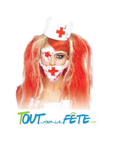 Set d'infirmière ensanglantée 3 pièces
