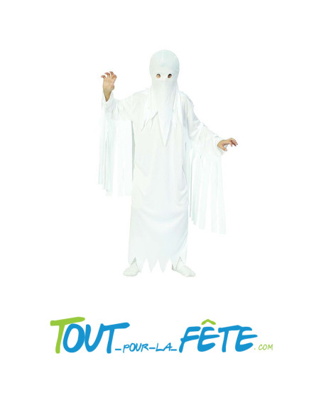Déguisement de fantôme taille enfant