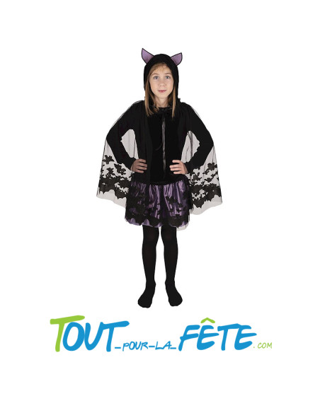 Déguisement de chauve souris taille enfant