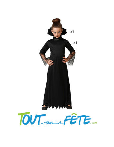 Déguisement fille araignée taille enfant