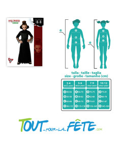 Déguisement fille araignée taille enfant 2