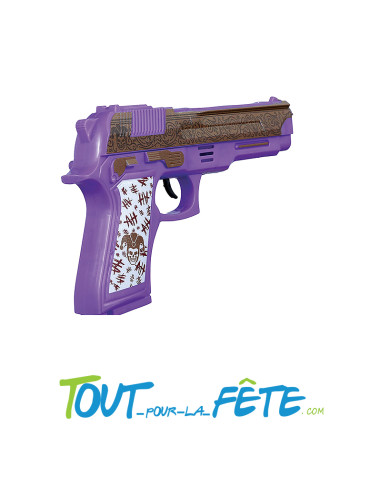 Pistolet dangerous violet " le joker " 23cm