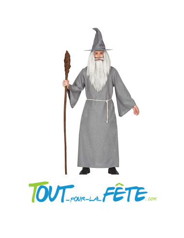 Bâton de mage / magicien 170cm détachable