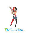 Déguisement Arlequin taille adulte Harley Quinn