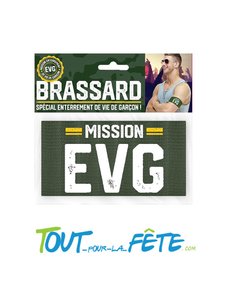 Brassard mission EVG vert