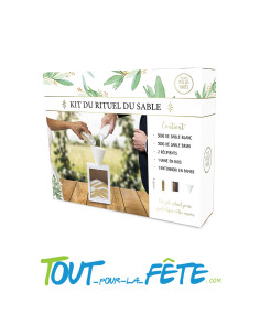 Kit mariage rituel du sable jeu de mariage
