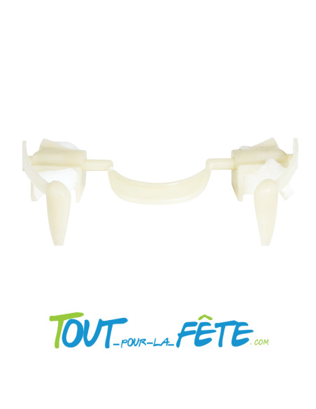 Dentier canines de vampire retractables