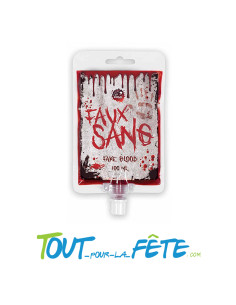 Poche de faux sang 100 ml