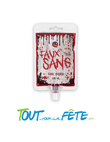 Poche de faux sang 100 ml