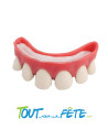 Dentier dents écartées ( avec pâte thermo - plastique )