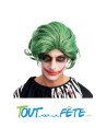 Perruque clown le joker verte