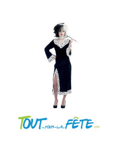 Déguisement de Cruella ( 101 dalmatiens ) taille adulte