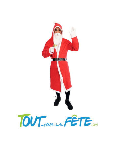 Déguisement de père noel taille unique