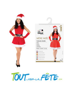 Déguisement de mère Noel taille adulte 2