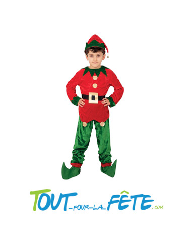 Déguisement de lutin taille enfant Fille