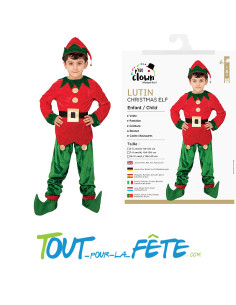 Déguisement de lutin taille enfant Fille 2