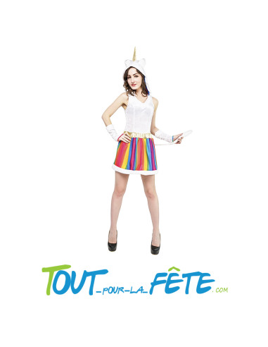 Déguisement de licorne Taille adulte