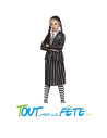 Déguisement de Mercredi Addams ( uniforme d'école ) taille enfant
